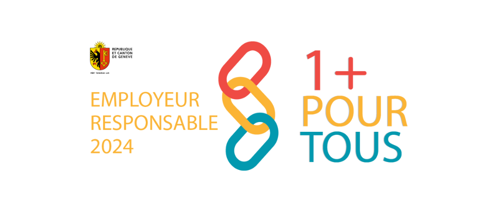Logo de certification 1 plus pour tous 2024
